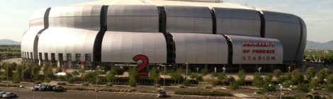 University of Phoenix Stadium in Glendale, AZ on Aug. 15, 2013